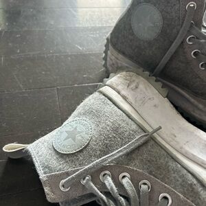 Converse Chuck Taylor All Star Lift / Lugged Platform (Wool/Felt)